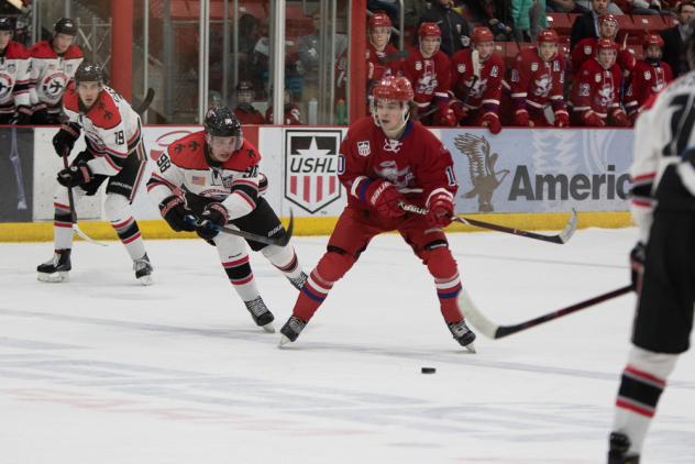 Dubuque Fighting Saints vs. the Waterloo Black Hawks