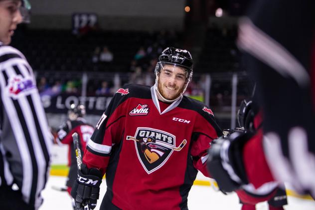 Seth Bafaro of the Vancouver Giants