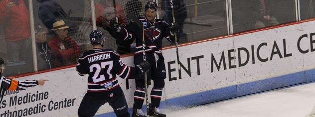 South Carolina Stingrays celebrate a goal