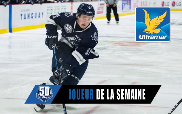 Rimouski Oceanic winger Alexis Lafreniere