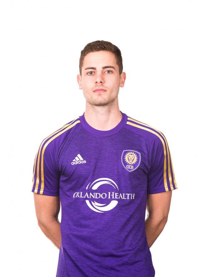 Midfielder Paul Clowes with Orlando City B