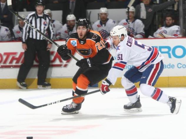 Lehigh Valley Phantoms center Mike Vecchione