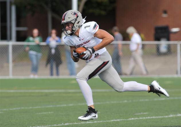 Wide receiver John Prather with Carnegie Mellon University