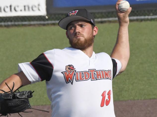 LHP Thomas Dorminy with the Washington Wild Things