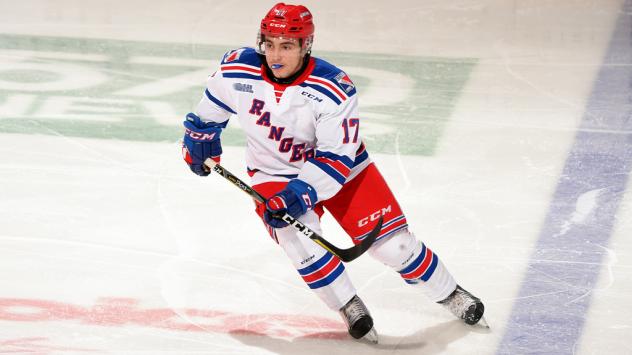 Kitchener Rangers left wing Mike Petizian