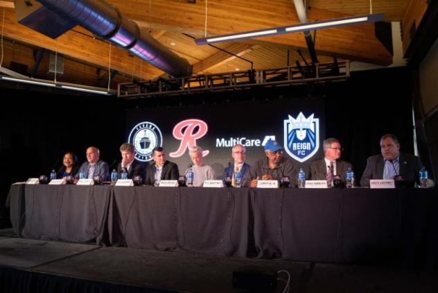 Nine panelists spoke about today's exclusive Tacoma Defiance and Reign FC announcements