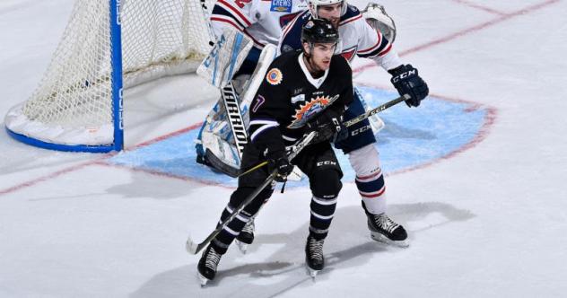 Orlando Solar Bears forward Tayler Thompson