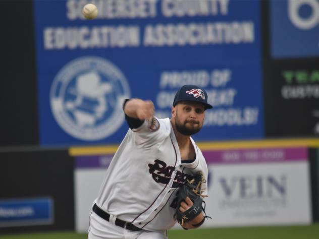 Somerset Patriots pitcher Vince Molesky