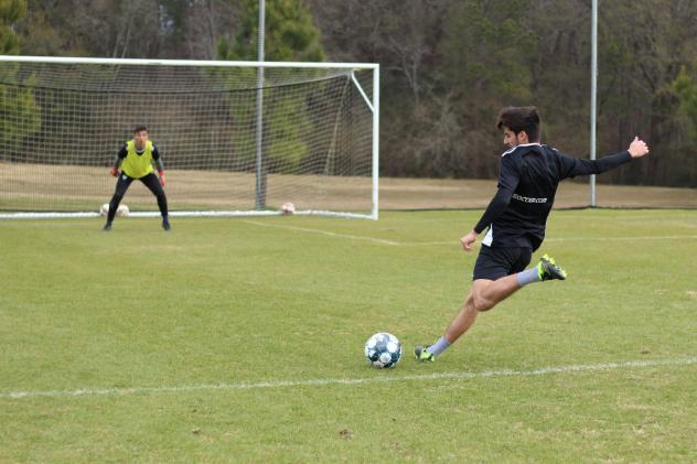 South Georgia Tormenta FC in training