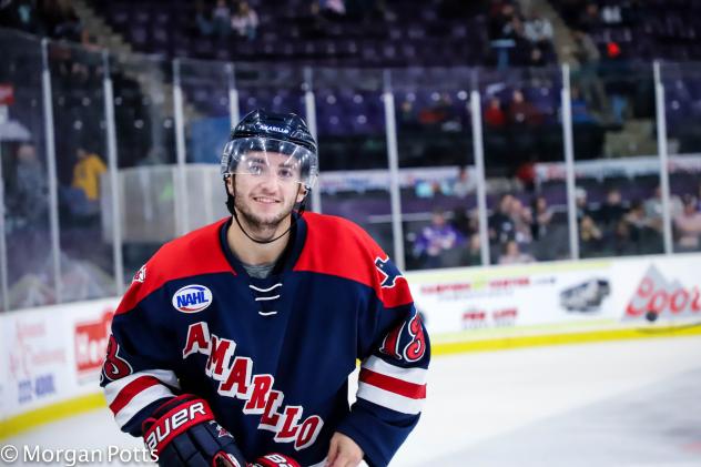 Amarillo Bulls forward Brett Abdelnour