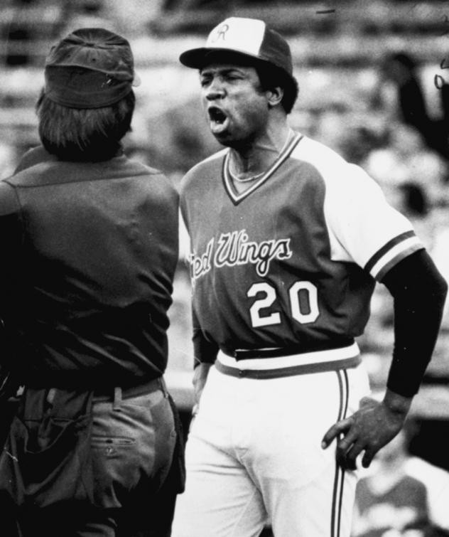 Rochester Red Wings Manager Frank Robinson