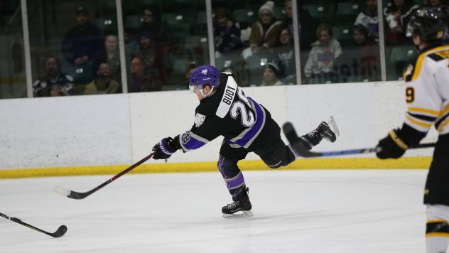 Brendan Budy of the Tri-City Storm