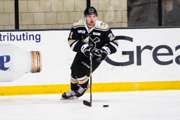 Wheeling Nailers forward Cam Brown