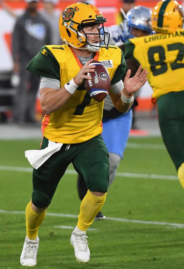 Arizona Hotshots quarterback John Wolford