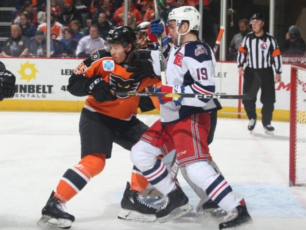 Lehigh Valley Phantoms vs. the Hartford Wolf Pack