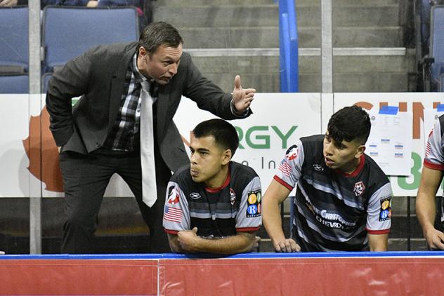 Ontario Fury head coach Jimmy Nordberg