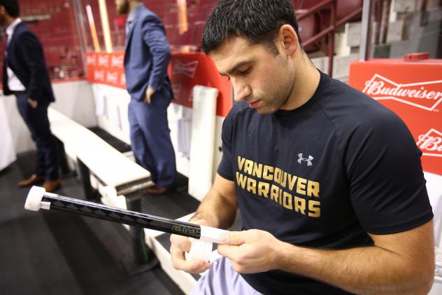 Tyler Codron of the Vancouver Warriors