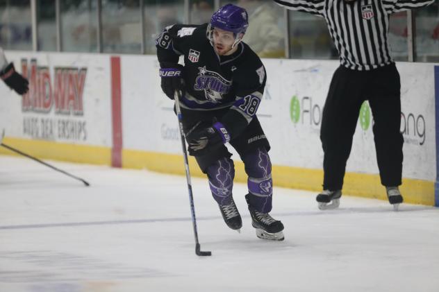 Tri-City Storm forward Benji Eckerle