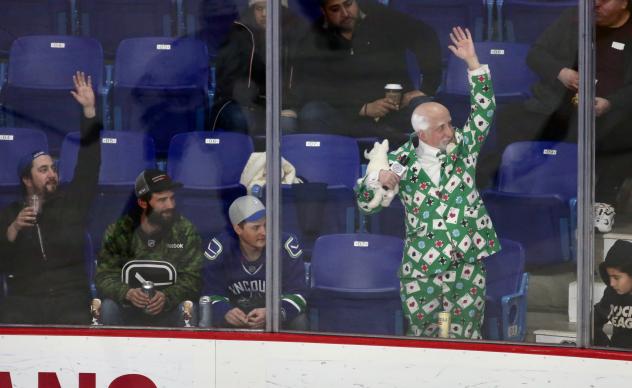 Don Cherry tribute at the Vancouver Giants game