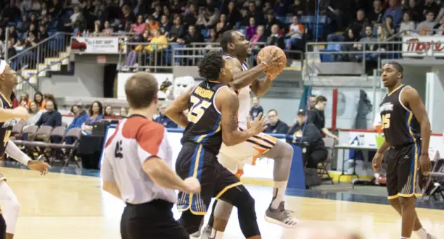 Saint John Riptide vs. the Island Storm