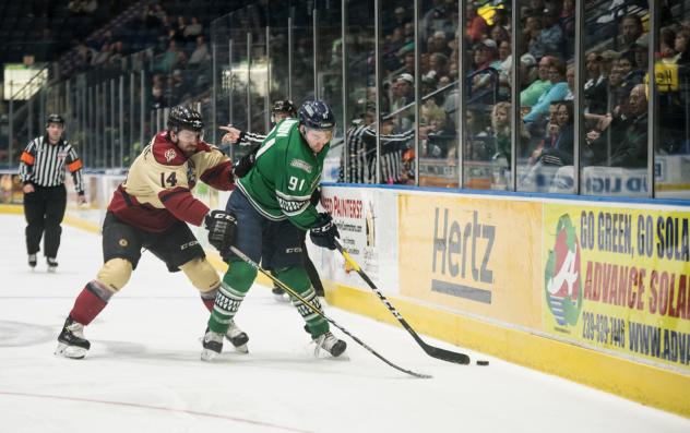 Florida Everblades forward Patrick Bajkov