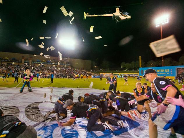 Las Vegas Lights FC $10,000 Helicopter Drop