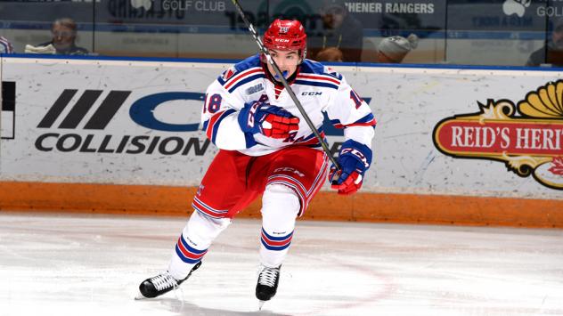 Kitchener Rangers right wing Graham Dickerson