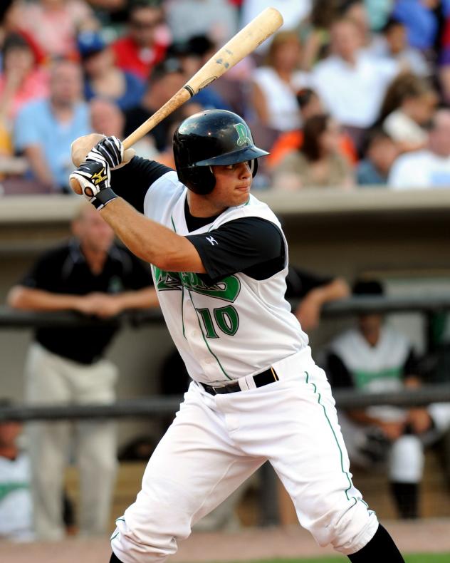 Devin Mesoraco with the Dayton Dragons in 2008