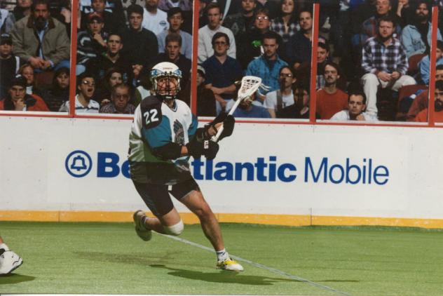 Paul Gait with the Rochester Knighthawks
