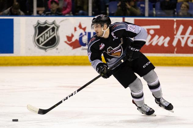 Vancouver Giants right wing Jared Dmytriw