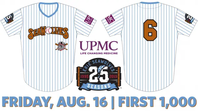 Erie SeaWolves Pirates era giveaway
