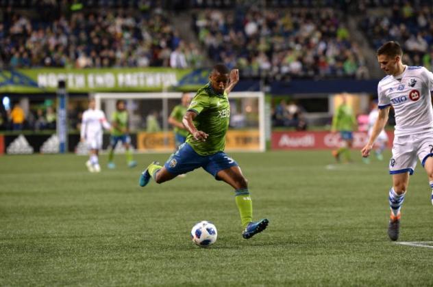 Sounders FC defender Jordan McCrary