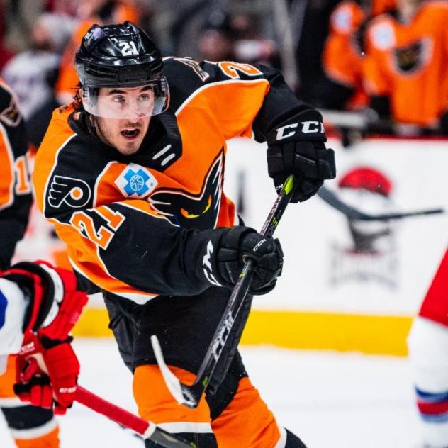 Mike Vecchione of the Lehigh Valley Phantoms