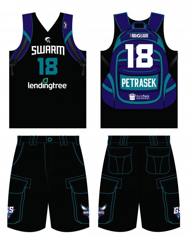 Greensboro Swarm BackPack Beginnings uniforms