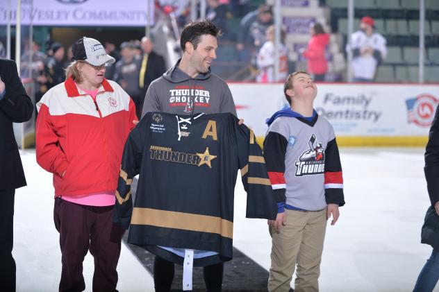 Adirondack Thunder Law Enforcement Appreciation night jersey auction