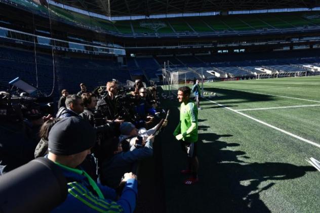 Seattle Sounders FC media day