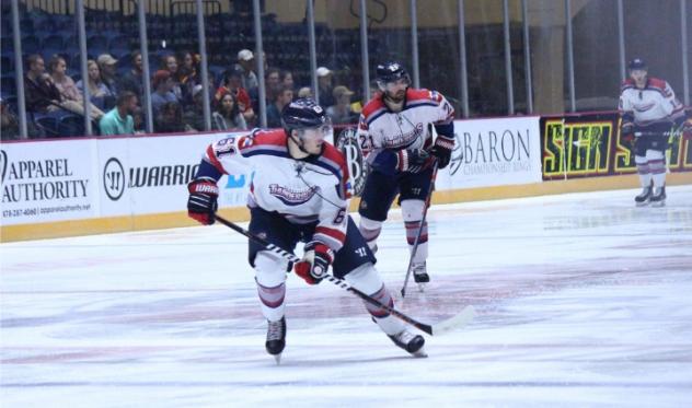 Evansville Thunderbolts center Chase Nieuwendyk