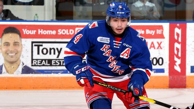 Kitchener Rangers left wing Joseph Garreffa