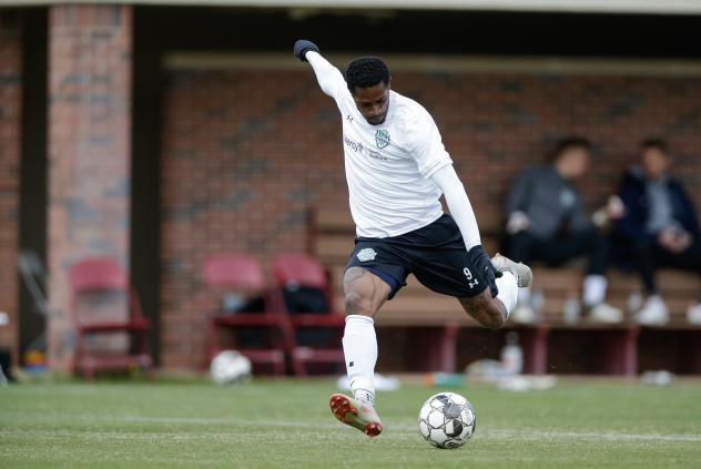 Deshorn Brown of OKC Energy FC in preseason action