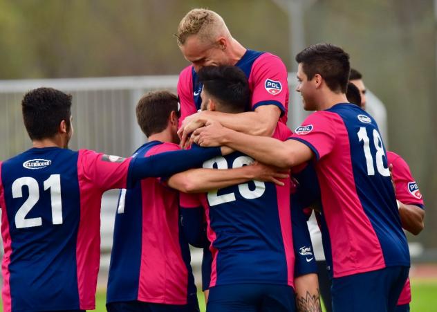 Tormenta FC celebrate during the preseason