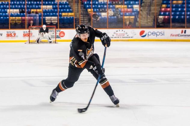 Paul Fregeau with the Fayetteville Marksmen