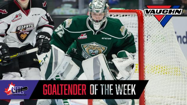 Everett Silvertips goaltender Dustin Wolf