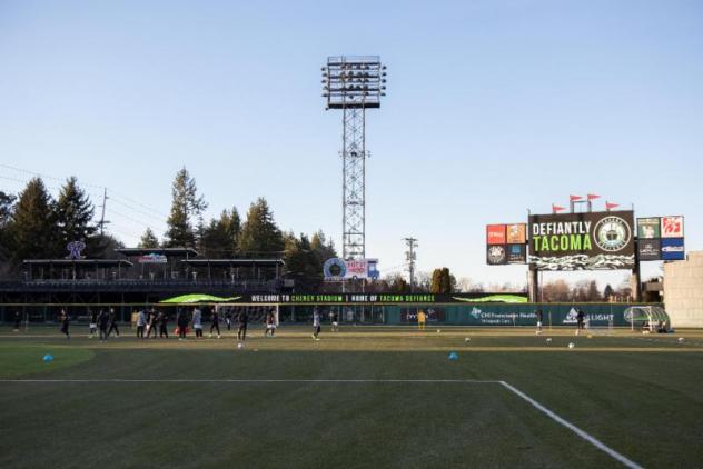 Cheney Stadium, home of the Tacoma Defiance