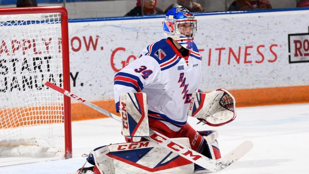 Kitchener Rangers goaltender Luke Richardson