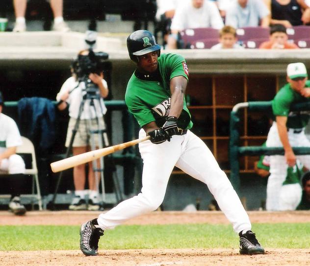 Wily Mo Pena with the Dayton Dragons