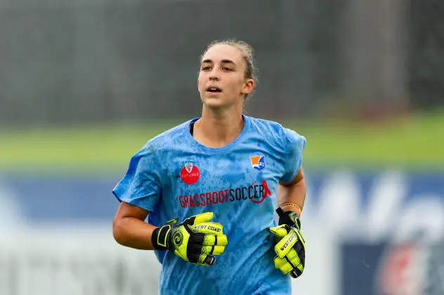 Sky Blue FC goalkeeper Caroline Casey