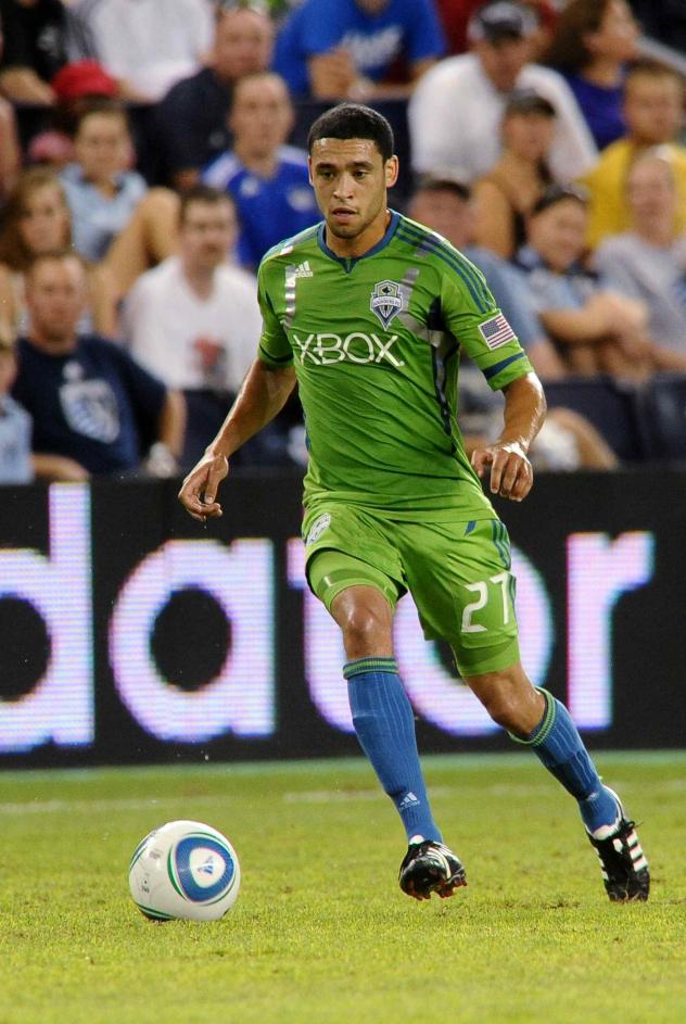 Lamar Neagle with Seattle Sounders FC