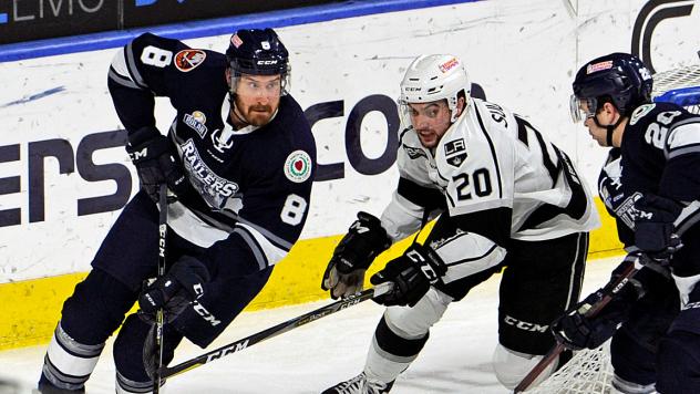 Forward Nick Sorkin with the Worcester Railers