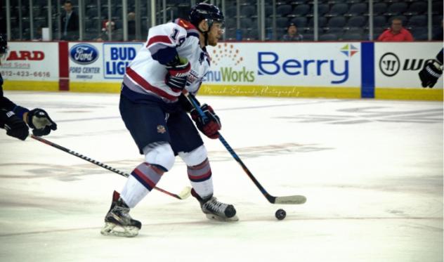 Evansville Thunderbolts right wing Shayne Morrissey