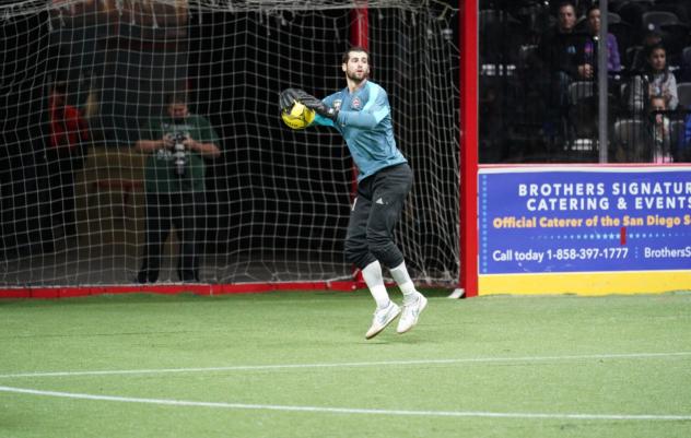 Ontario Fury goalkeeper Chris Toth